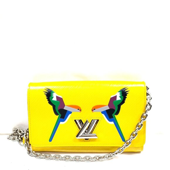 Louis Vuitton Twist MM yellow Epi Shoulder Bag mon-1496-090425 - Picture 1 of 16